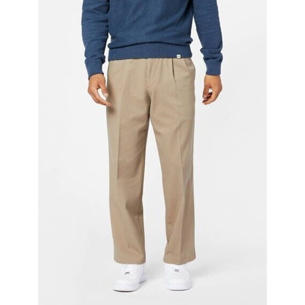 Dockers Easy Khaki Pants Mens 34x32 Tan Performance Stretch All Motion Waist NEW